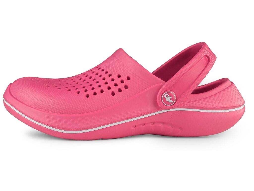 Obuv nazúvak CXS TREND, dámsky, ružovo-biely