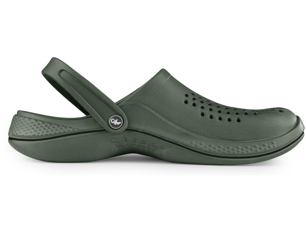 Obuv nazouvák CXS TREND, pánský, khaki-černý, vel. 42