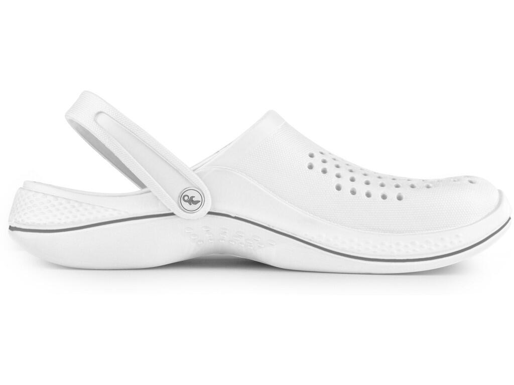 Obuv nazouvák CXS TREND, unisex, bílo-šedý, vel. 48