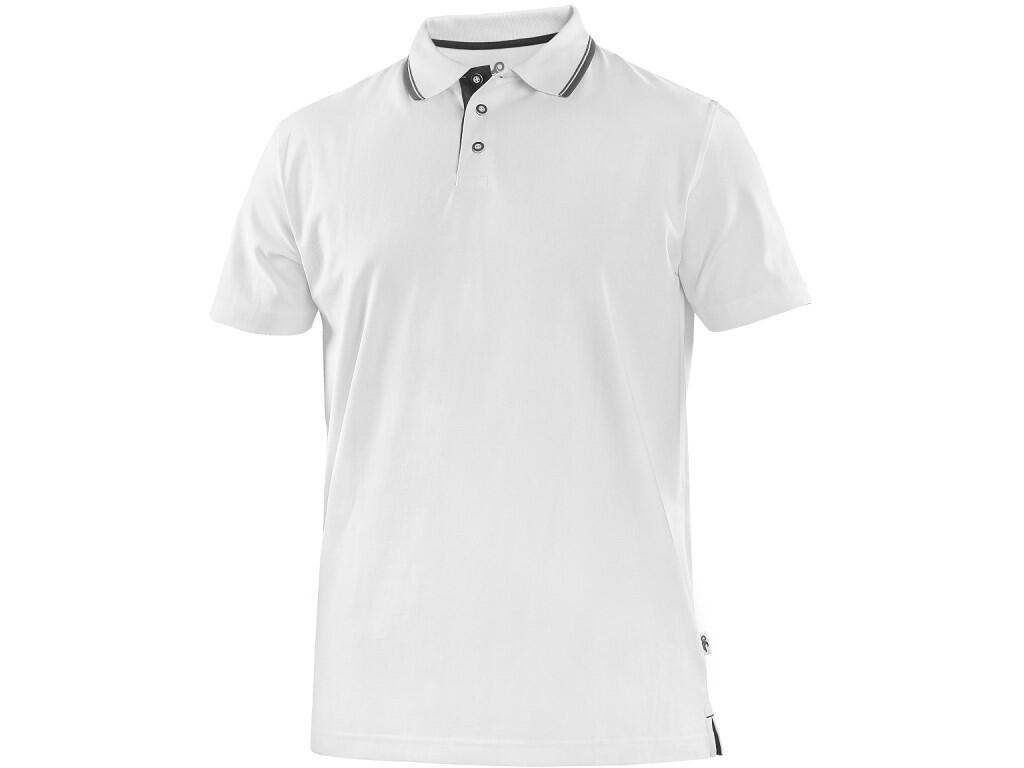 Polokošile CXS HENRY, pánské, krátký rukáv, bílo-antracitová, vel. M