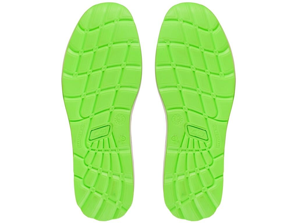 Obuv CXS TEXLINE 4ENVI GREEN O1, polobotka, vel. 44