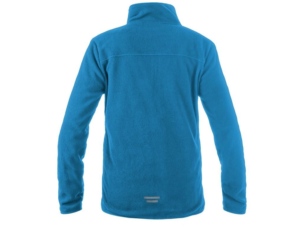 Mikina CXS GRANBY CHILD, dětská, fleece, azurově modrá, vel. 120