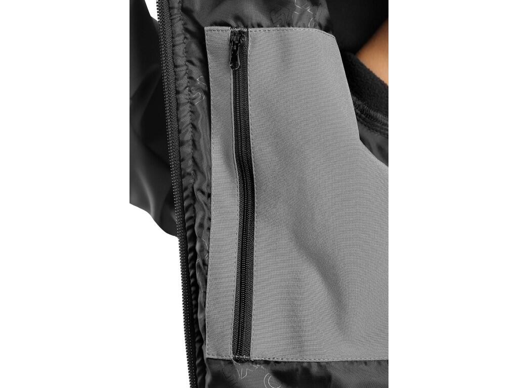 Bunda CXS STRETCH, dámska, softshell, sivá