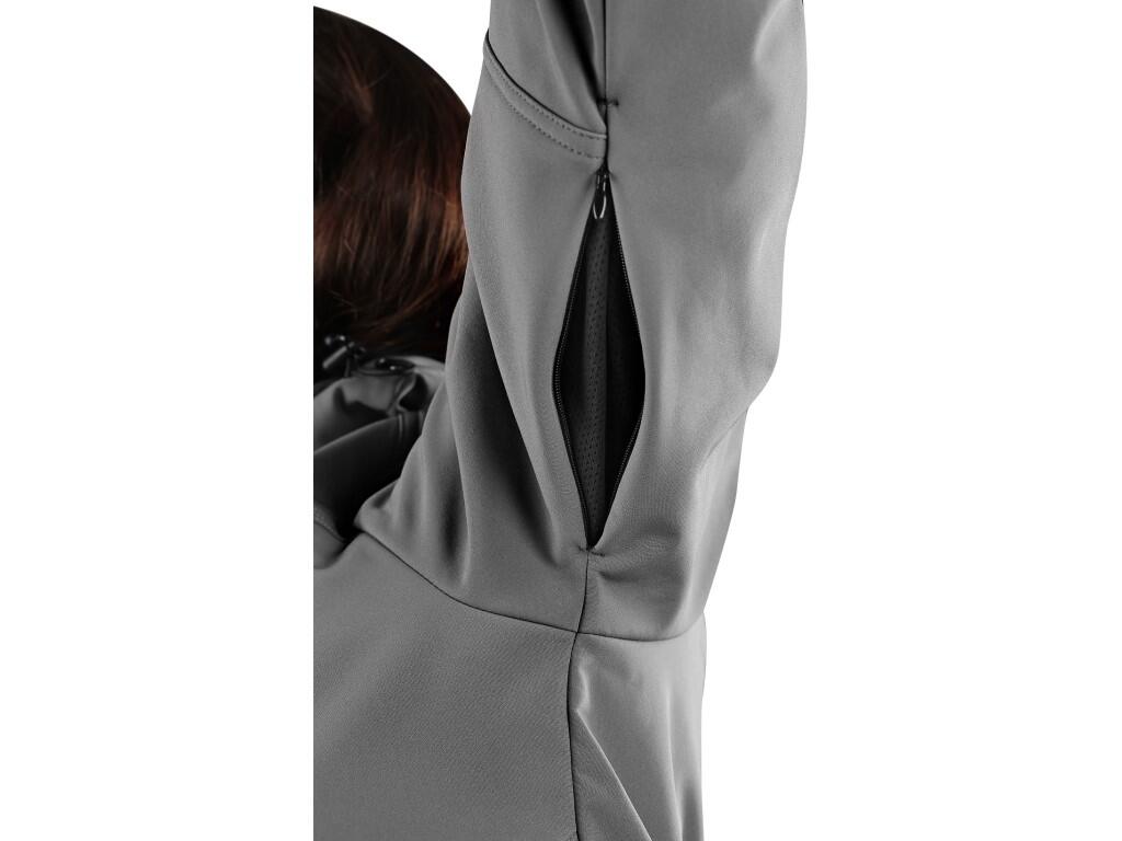Bunda CXS STRETCH, dámská, softshell, šedá, vel. XS