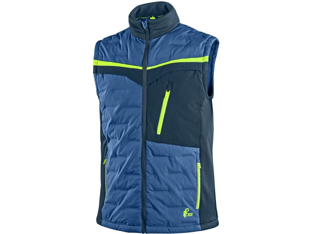 Vesta CXS NAOS, hybrid, pánska, modro-modrá, HV žlté doplnky