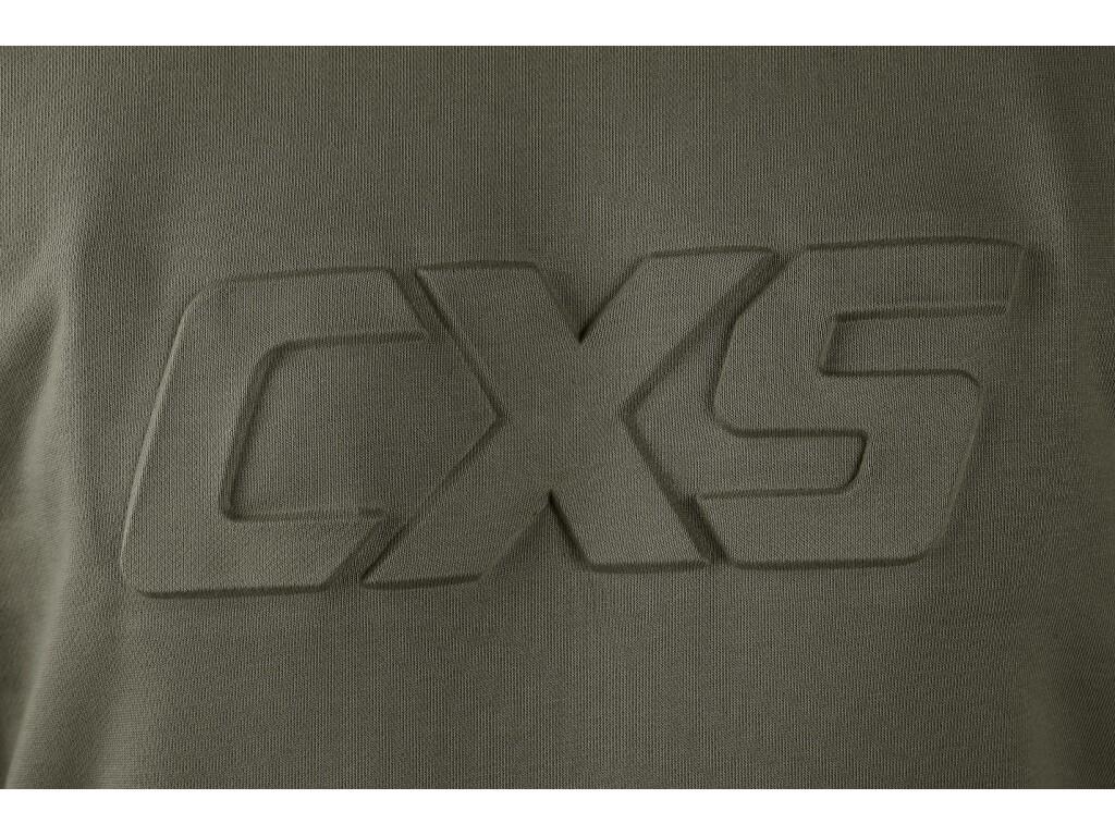 Mikina s kapucí CXS ALTON, khaki, vel. 2XL