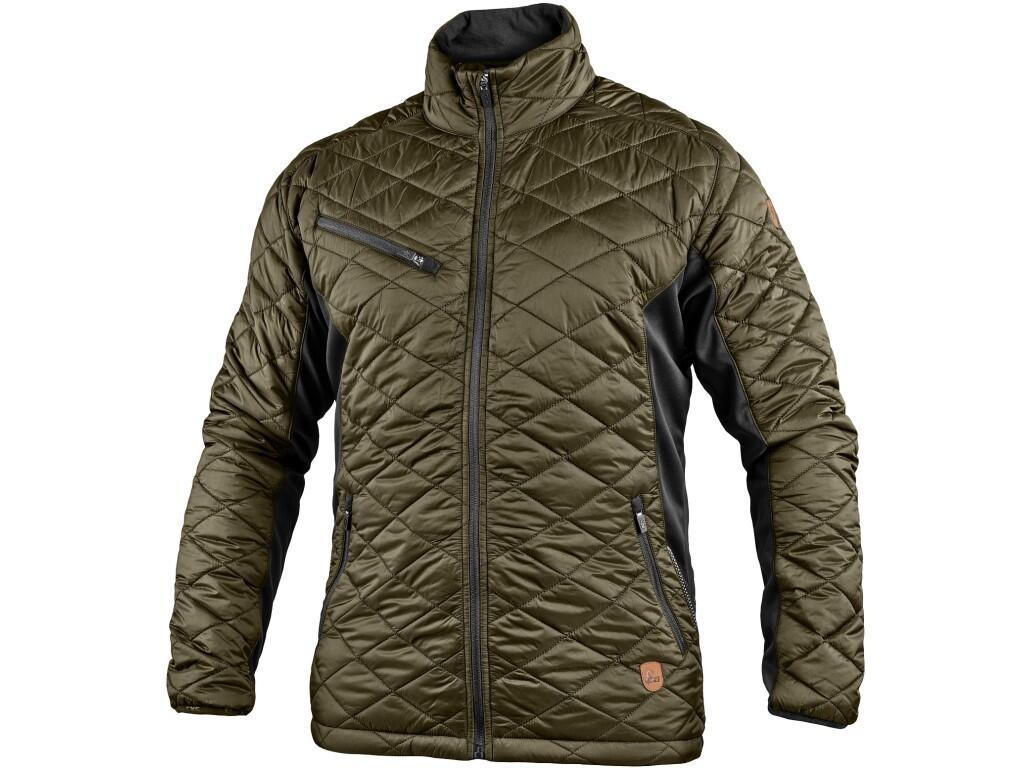 Bunda CXS MALIBU, pánská, khaki-černá, vel. XL