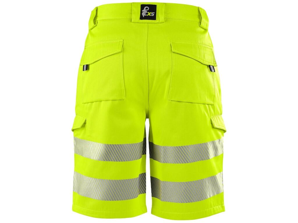 Kraťasy CXS NORWICH výstražné, pánske, žlto-modré
