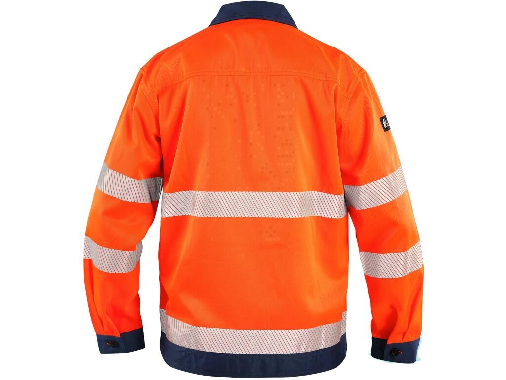 Blůza CXS NORWICH, výstražná, pánská, oranžovo - modrá, vel. 50