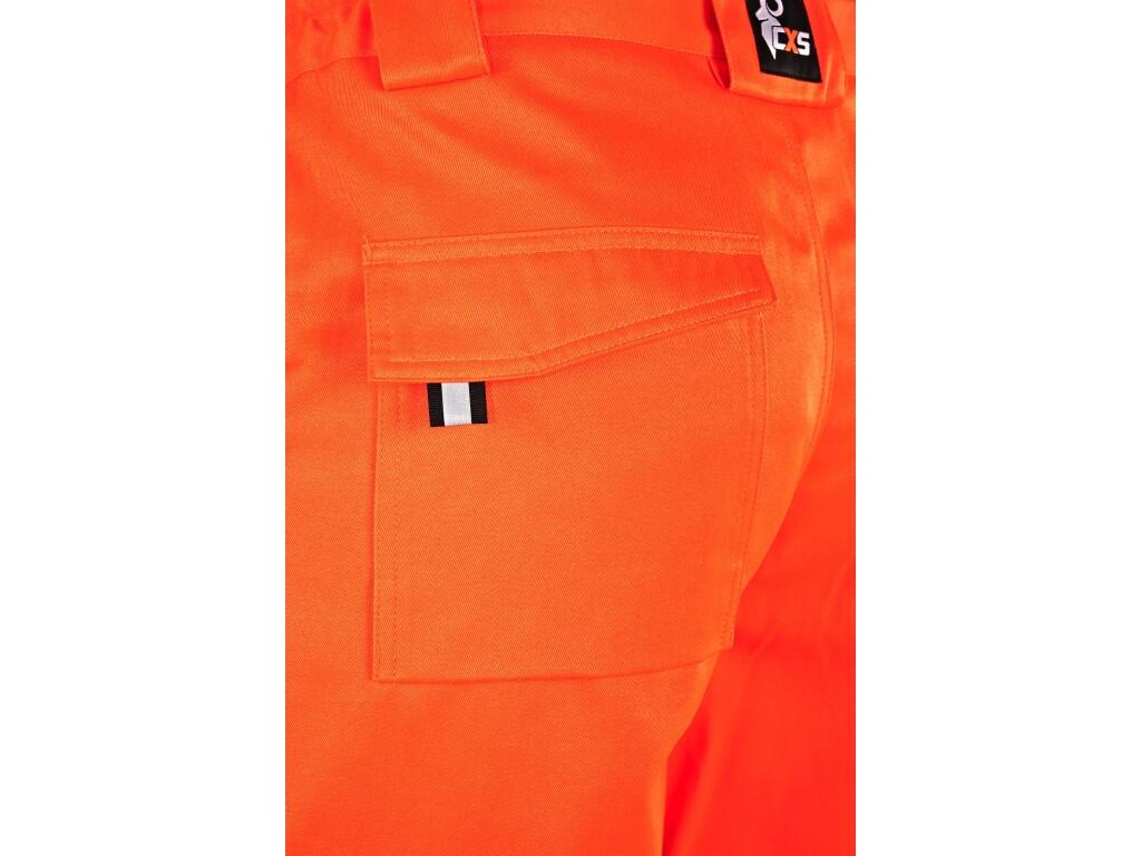 Kalhoty CXS NORWICH, výstražné, pánské, oranžovo - modré, vel. 48