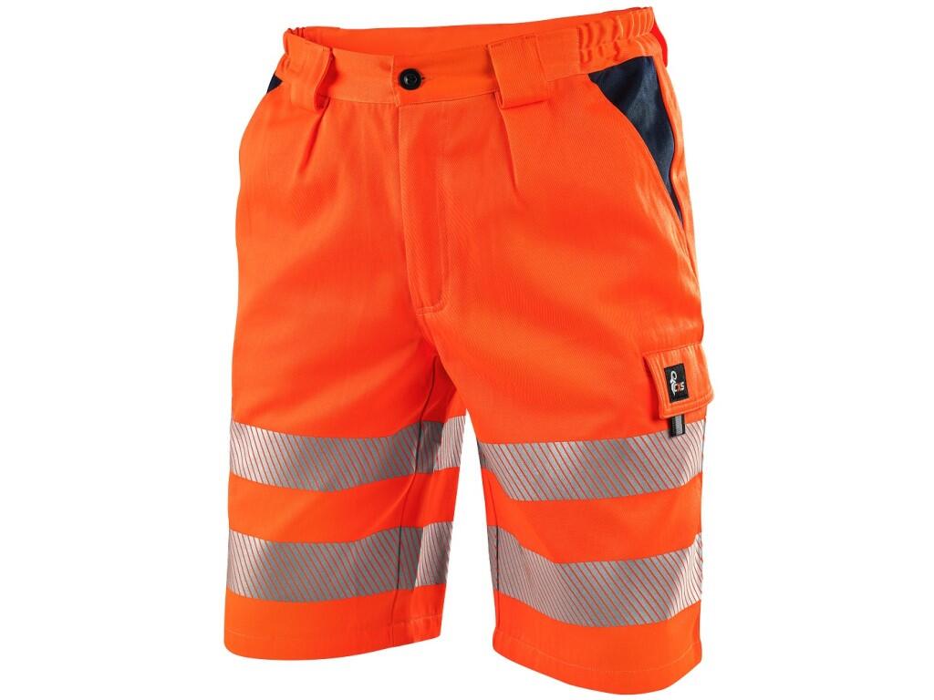 Kraťasy CXS NORWICH výstražné, pánske, oranžovo-modré