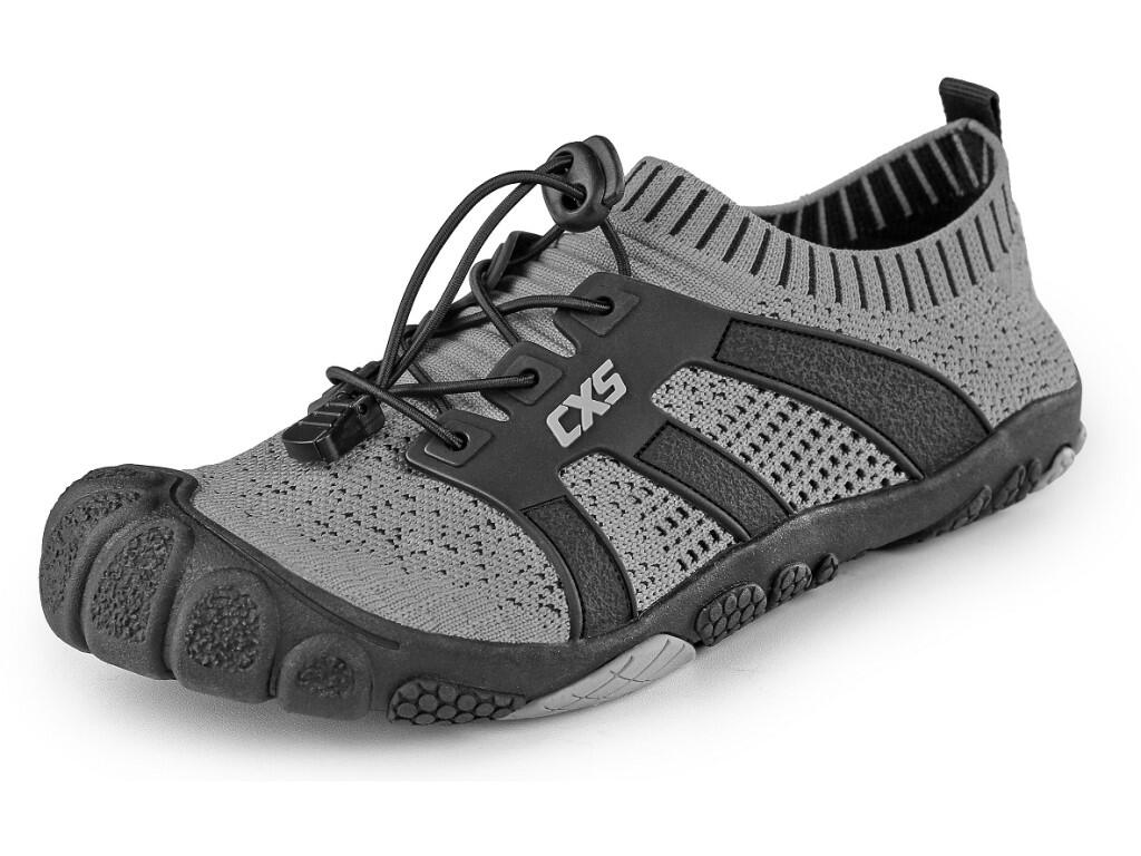 Obuv CXS PURESTEP, barefoot, šedo-černá, vel. 42