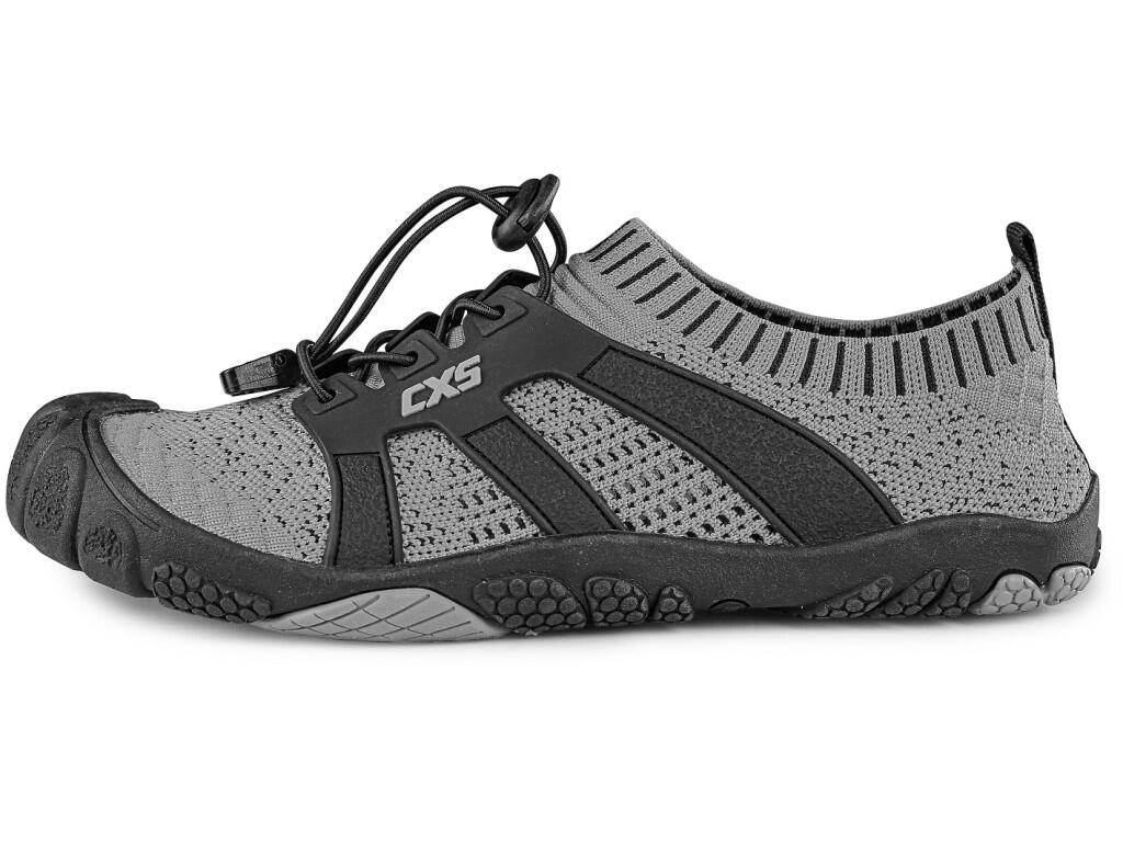 Obuv CXS PURESTEP, barefoot, šedo-černá, vel. 43