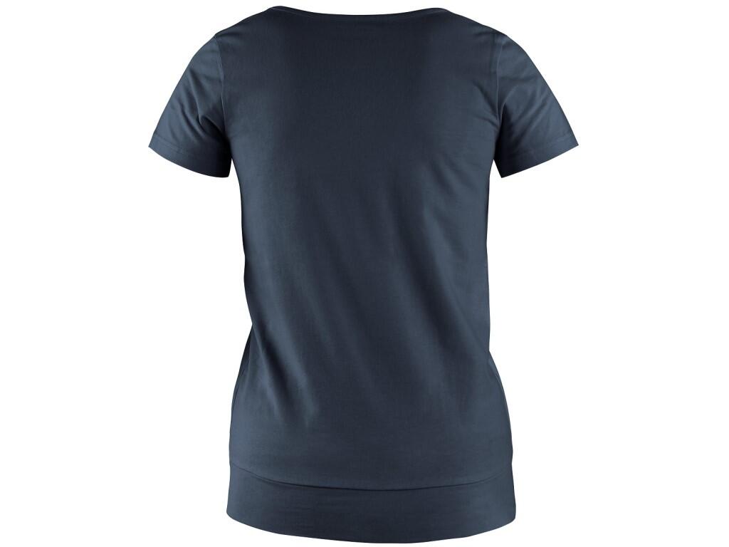 Tričko CXS EMILY, dámské, krátký rukáv, tmavě modrá, vel. XL