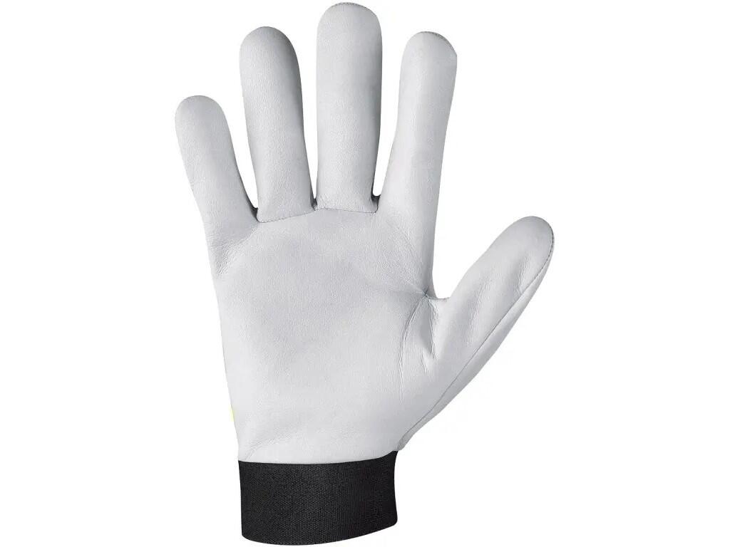 Rukavice CXS TECHNIK HV, kombinované, s blistrem, vel. 08