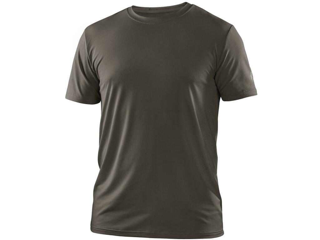 Tričko CXS MOVADO, funkčné, krátky rukáv, pánske, khaki