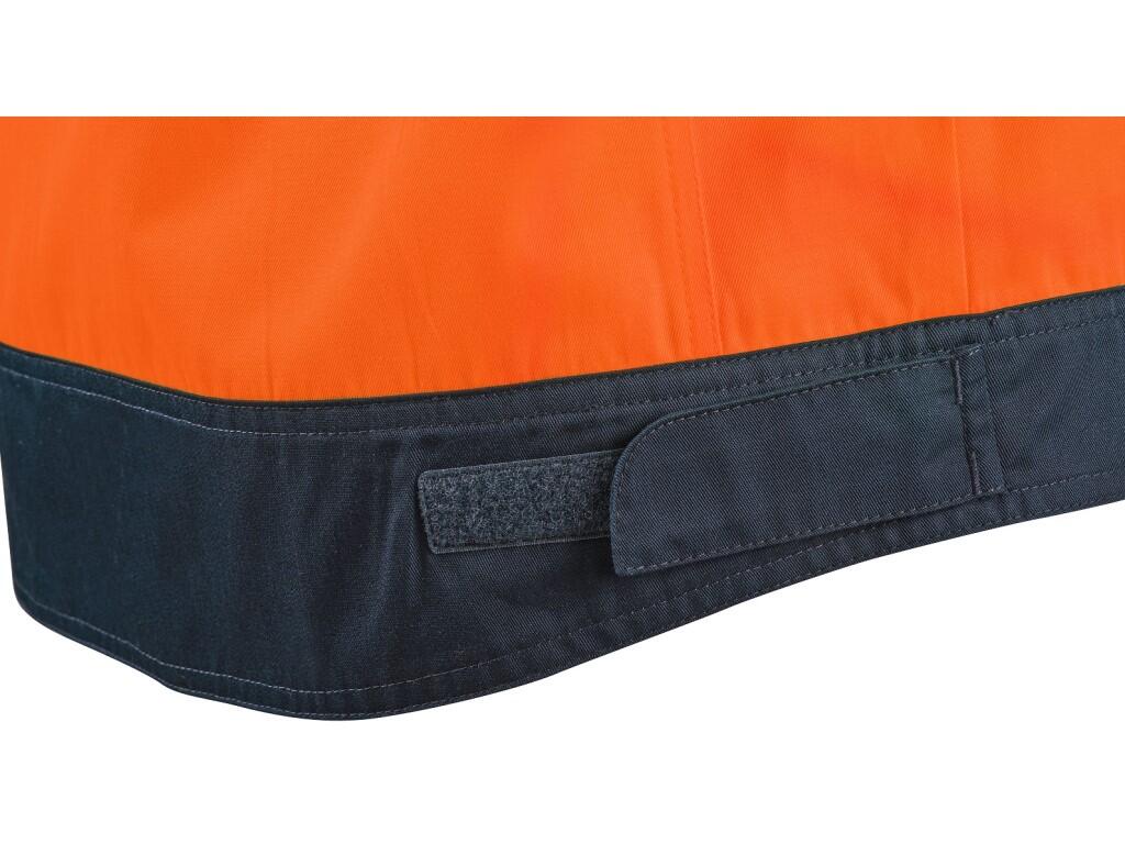 Blúza CXS HALIFAX, pánska, výstražná so sieťovinou, oranžovo-modrá