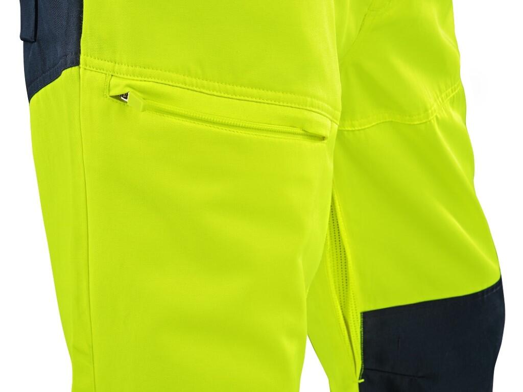 Zahradníky CXS HALIFAX, pánske, výstražné so sieťovinou, žlto-modré