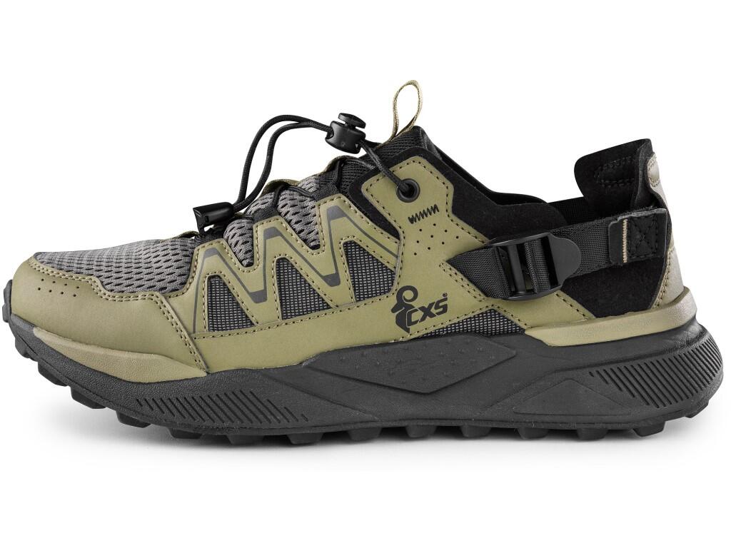 Obuv CXS REG, sandál, khaki-černý, vel. 38