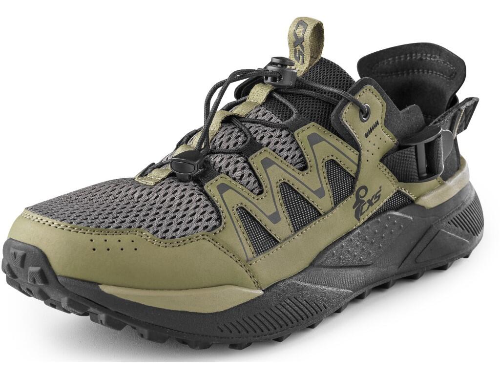 Obuv CXS REG, sandál, khaki-černý, vel. 39
