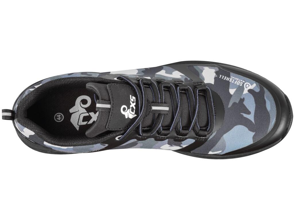Obuv CXS SPORT, polobotka, maskáčová modrá, vel. 46
