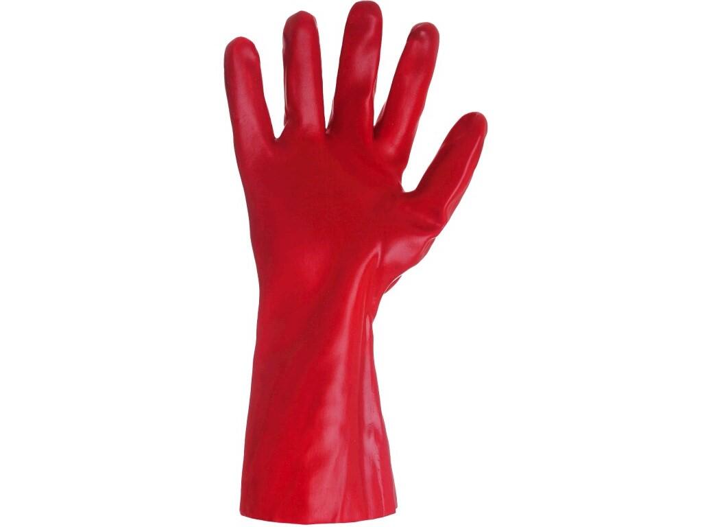 Rukavice CXS SELA, s blistrom, máčané v PVC