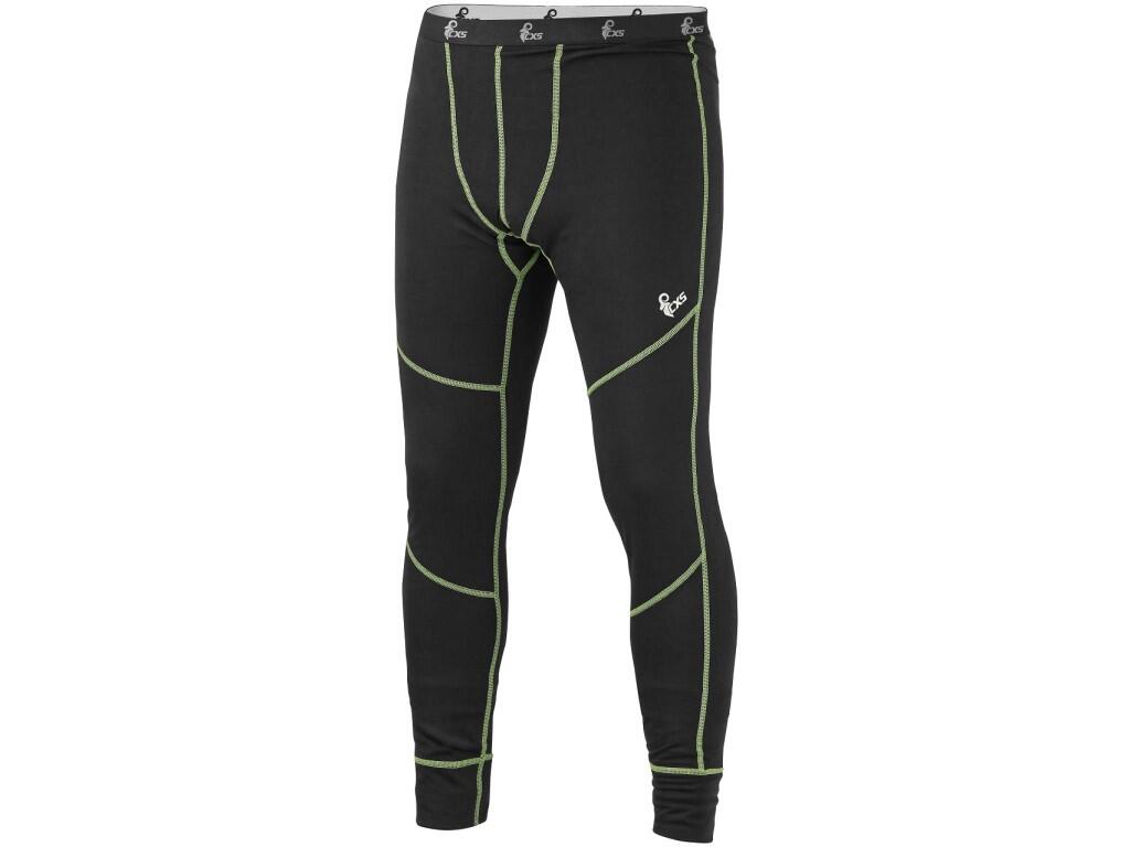 Spodky CXS REWARD, funkčné, pánske, čierno-zelené, vel. 3XL