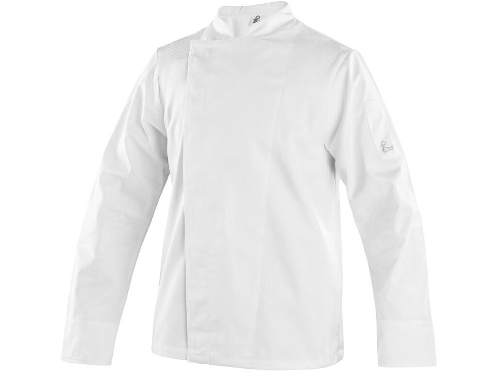 Rondon CXS CHEFLINE W-L, pánsky, dlhý rukáv, biely