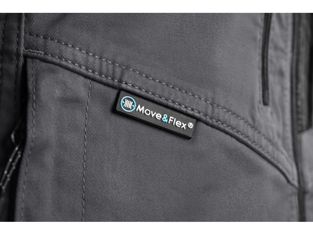 Blůza CXS SOLIS FLEX, dámská, šedo-černá, vel. 2XL