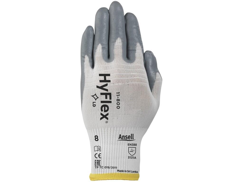 Rukavice ANSELL HYFLEX FOAM, máčané v nitrile, vel. 08