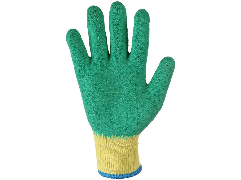 Rukavice CXS ROXY, máčené v latexu, vel. 10