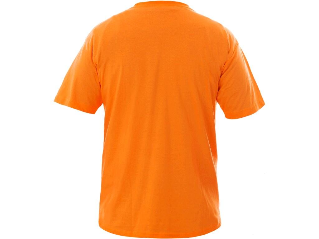 Tričko CXS DANIEL, krátký rukáv, oranžové, vel. S