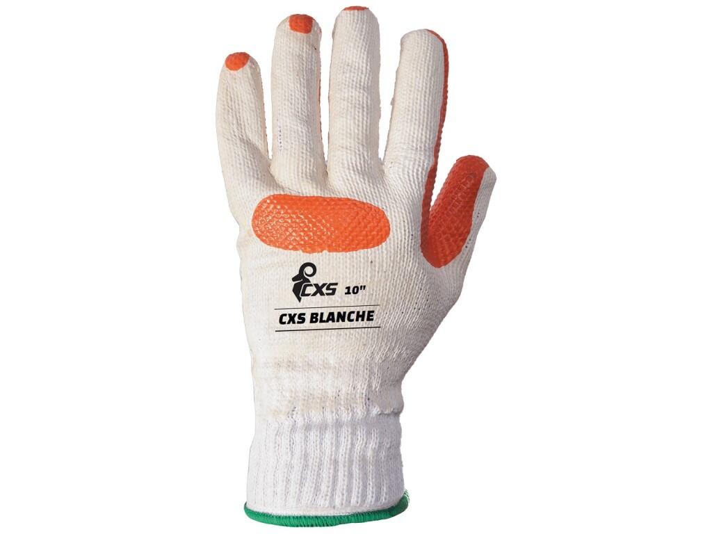 Rukavice CXS BLANCHE, máčané v latexe