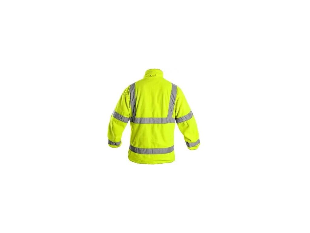 Bunda CXS PRESTON, výstražná, pánská, žlutá, vel. 2XL