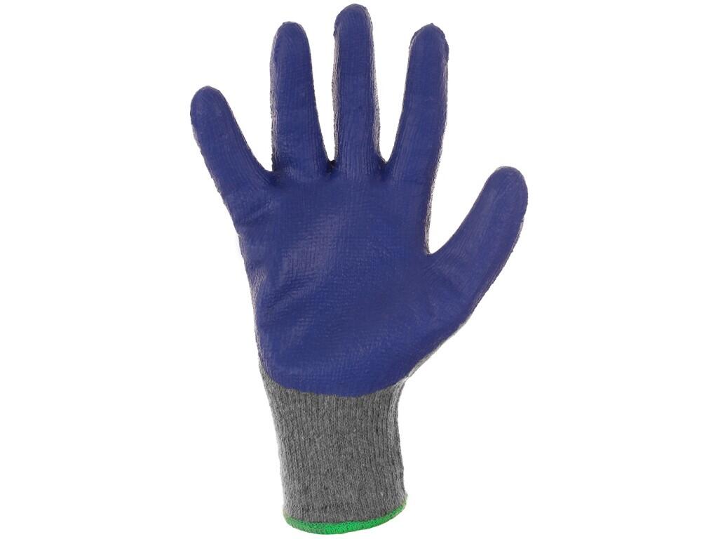 Rukavice CXS COLCA, máčené v latexu, vel. 09