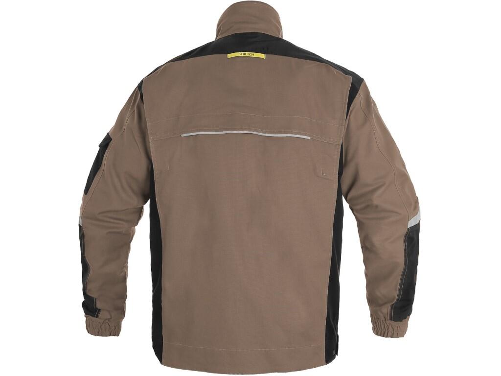 Blůza CXS STRETCH, pánská, béžovo-černá, vel. 56
