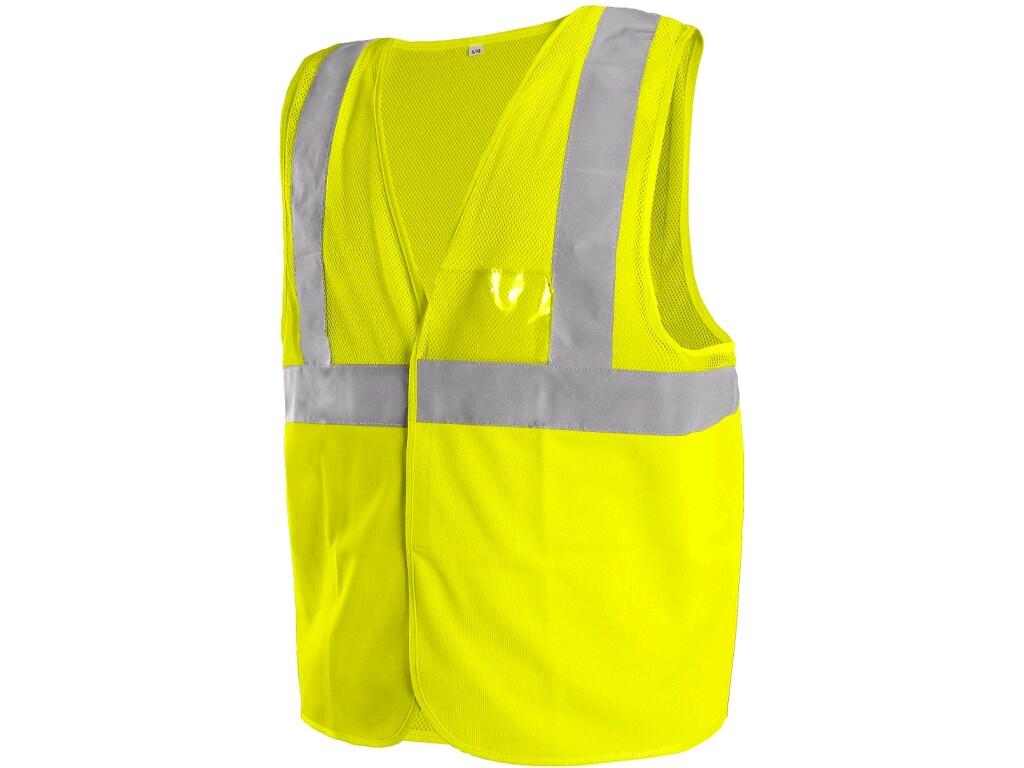 Vesta CXS DORSET, výstražná, síťovaná, žlutá, vel. L/XL