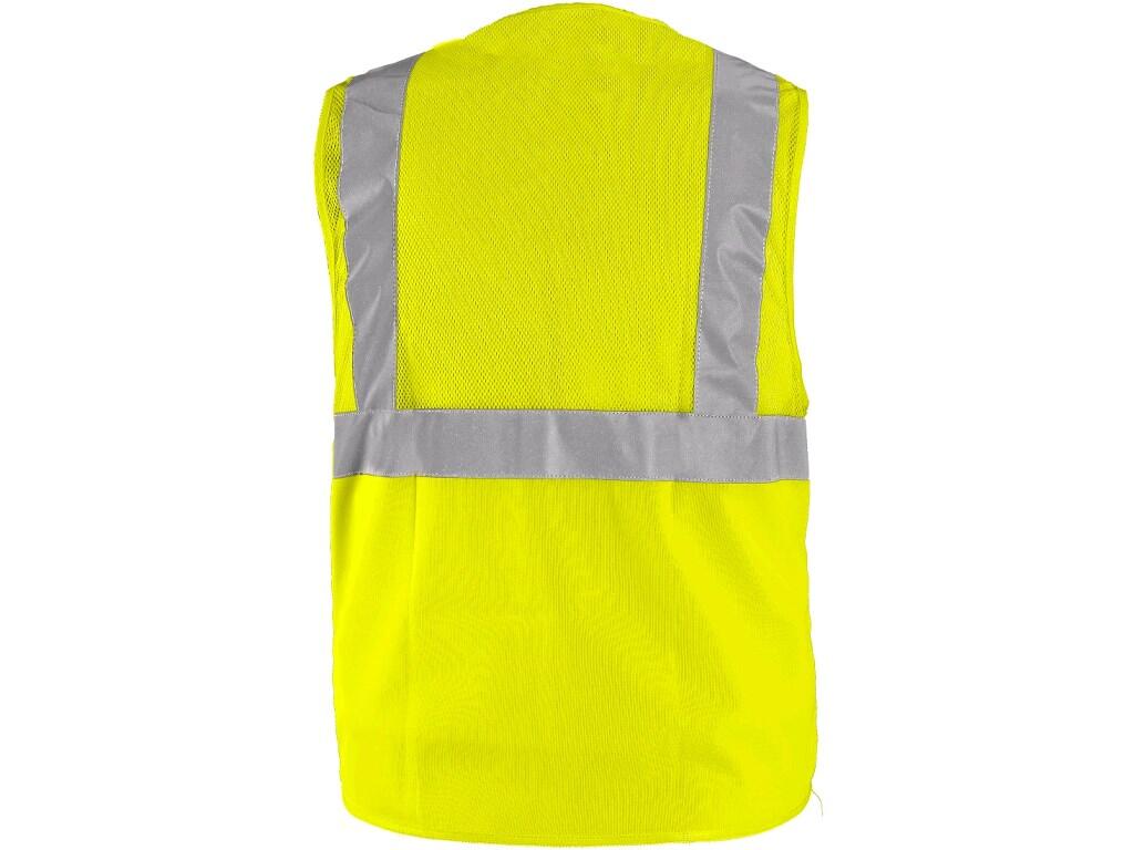 Vesta CXS DORSET, výstražná, síťovaná, žlutá, vel. L/XL