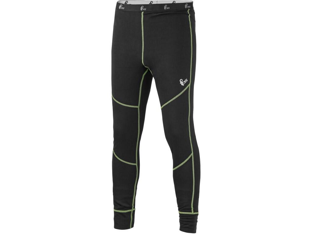 Spodky CXS REWARD, funkčné, detské, čierno-zelené, veľ. 150
