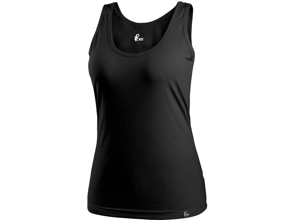 Tílko CXS LINDA, dámské, černé, vel. 2XL