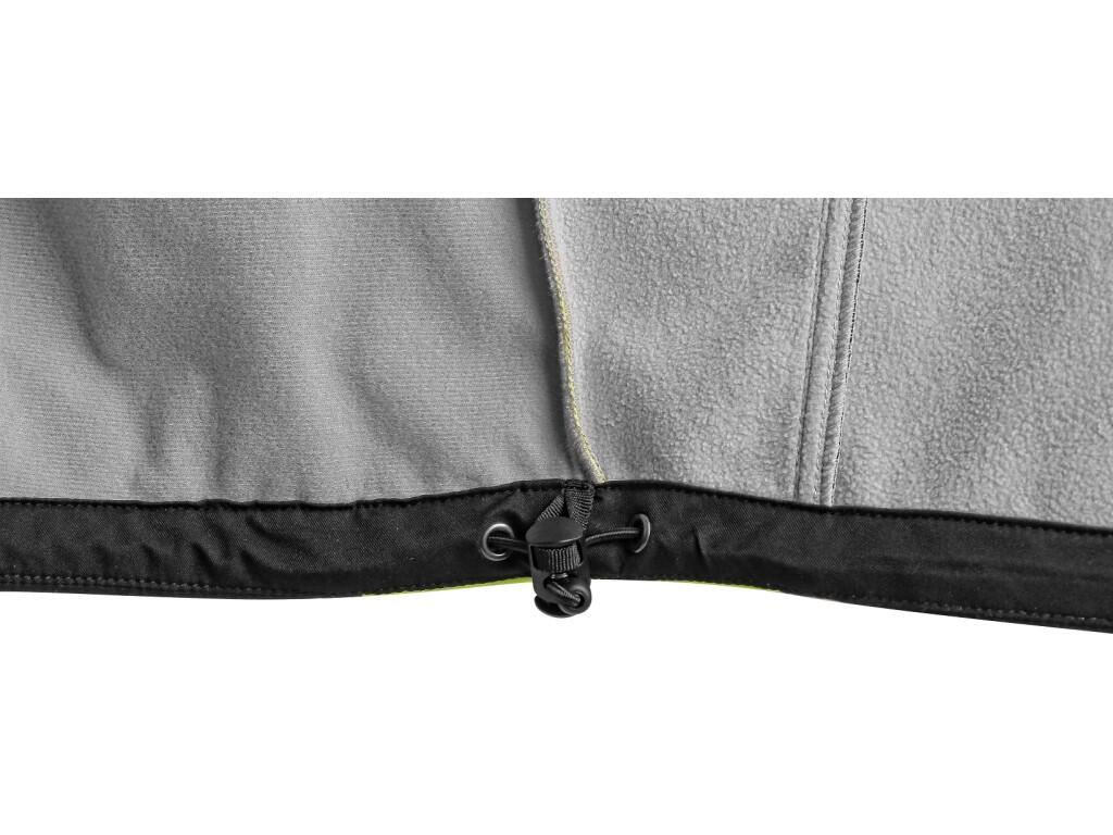 Bunda CXS BENSON, výstražná, softshell, pánská, žluto-černá, vel. L