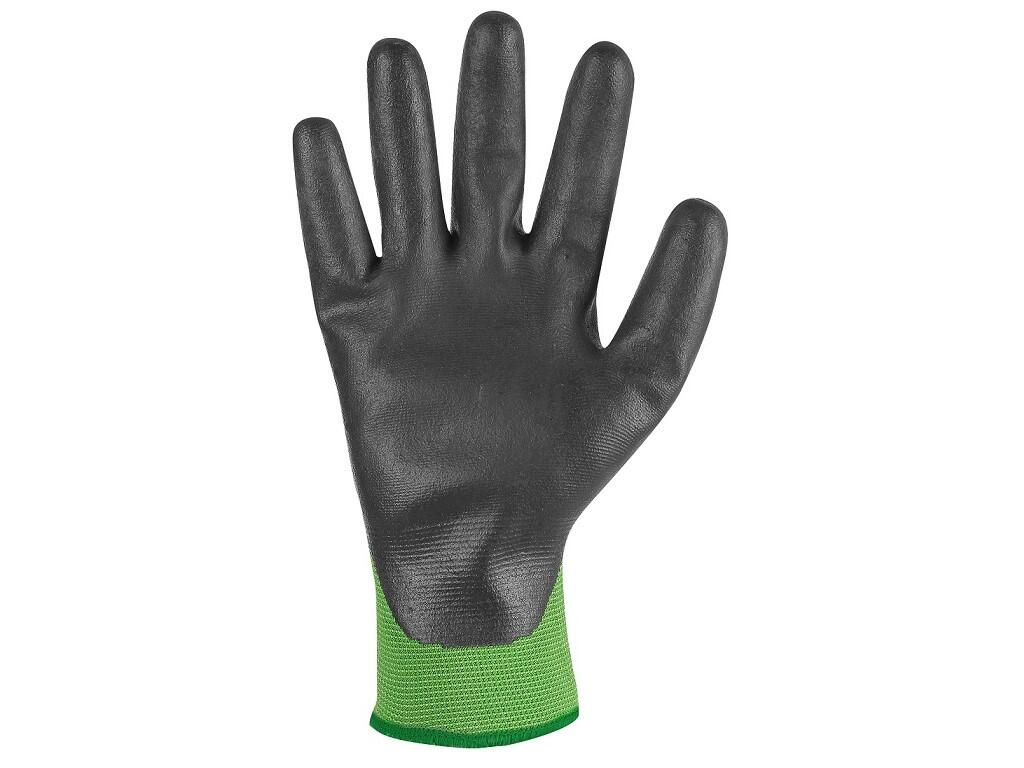 Rukavice CXS DOUBLE ROXY WINTER, zimné, máčané v nitrile