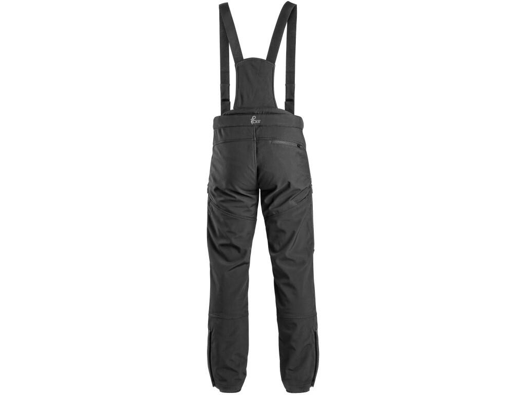 Kalhoty CXS TRENTON, zimní softshell, pánské, černé, vel. 48
