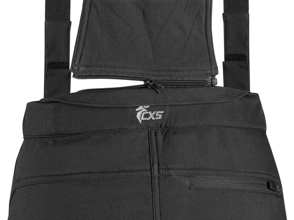 Kalhoty CXS TRENTON, zimní softshell, pánské, černé, vel. 58