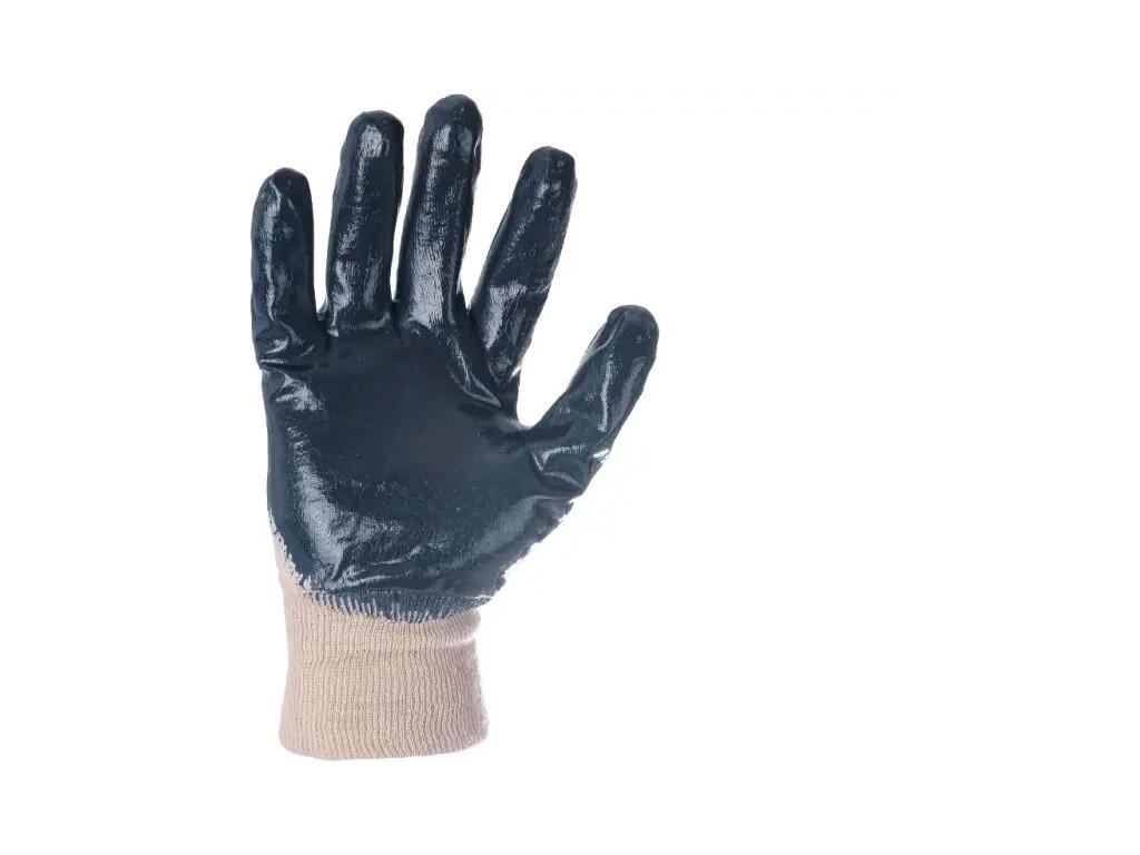 Rukavice CXS JOKI, s blistrem, máčené v nitrilu, vel. 09