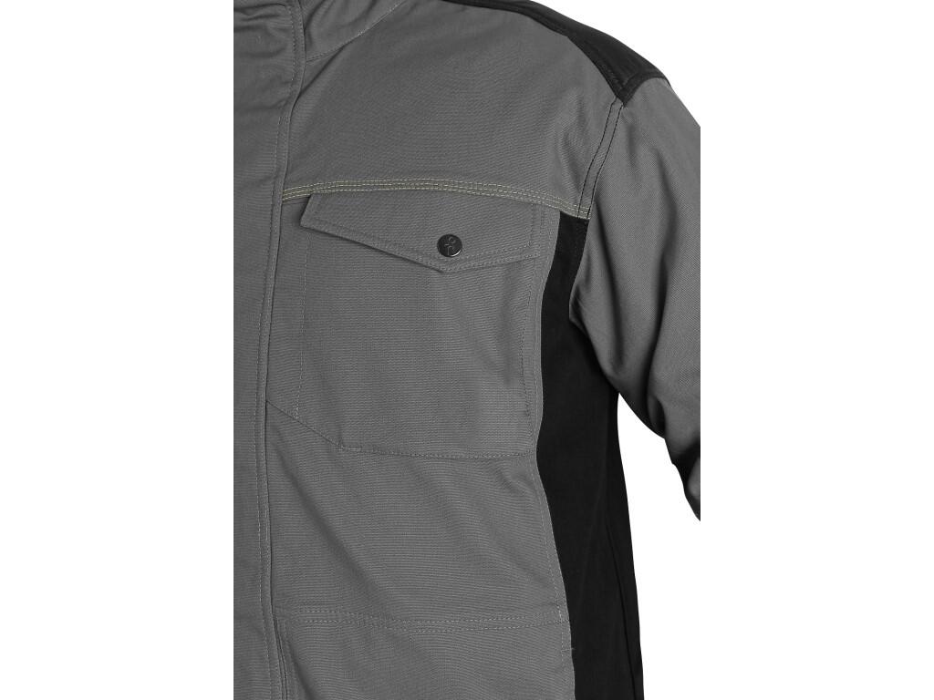 Blúza CXS STRETCH, 170-176cm, pánska, sivo-čierna