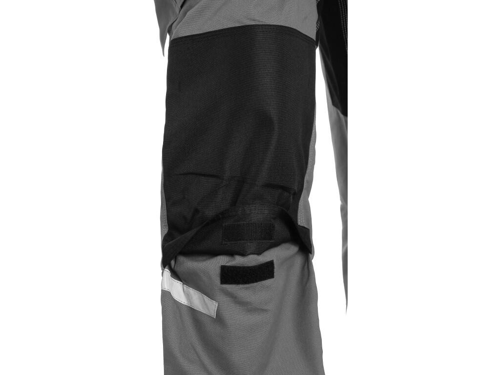 Kalhoty CXS STRETCH, 170-176cm, pánská, šedo - černé, vel. 44