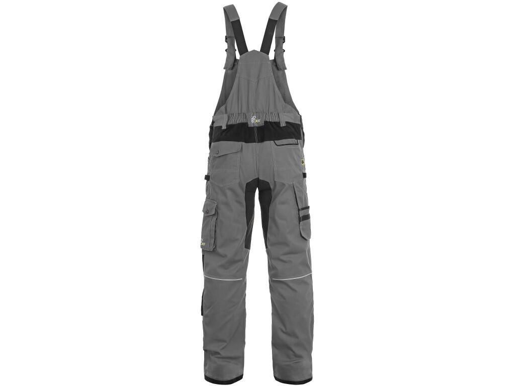 Zahradníky CXS STRETCH, 170-176cm, pánske, sivo-čierne