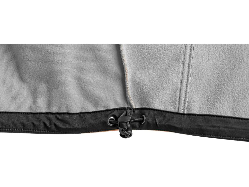 Bunda CXS BENSON, výstražná, softshell, pánská, oranžovo - černá, vel. XXL