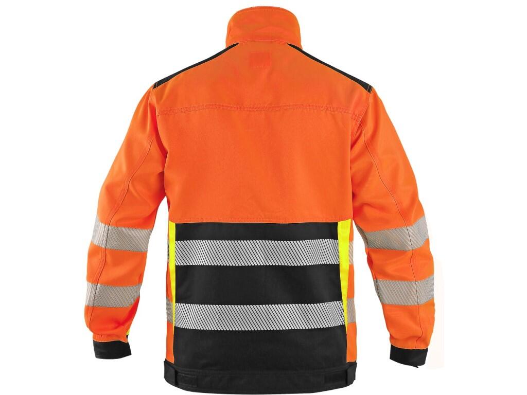 Blůza CXS BENSON, výstražná, pánská, oranžovo-černá, vel. 52